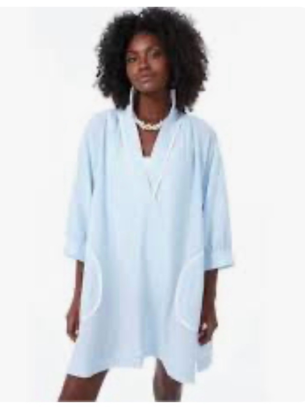 Pomander Place Light Blue Tunic Dress